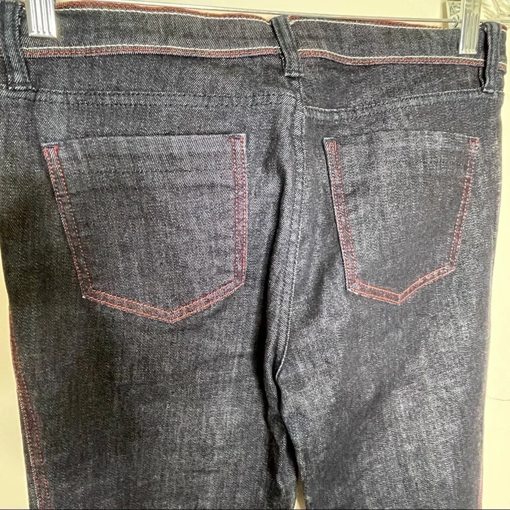 Tory Burch Starflower straight leg jeans 28